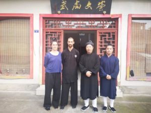 Zhong Yun Long et son disciple Xia Chi